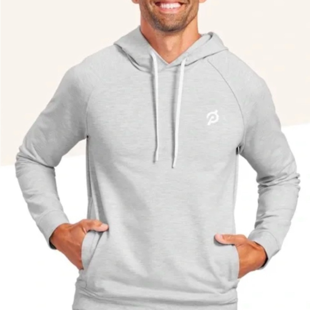 Peloton x Lululemon City Sweat Light Grey Pullover Hoodie